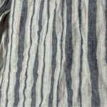 CP Shades  Linen Striped Button Up Tunic Shirt Small Photo 9