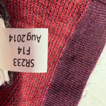 Smartwool  Merino Wool V-Neck Sweater Women's Medium Colorblock Striped Photo 9