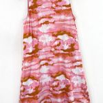 Cuddl Duds  Women's Pink Tie Dye Tank Dress Medium Pink Ochre Camo Sleevless Photo 1