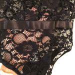 SheIn Black Lace Bodysuit L Photo 7
