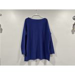 Eileen Fisher  Long Sleeve Merino Boxy Sweater Large L Photo 4