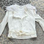 Alexis  Evan Jacket In Ivory Raffia XS Photo 3
