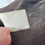 Jofeld wool trench suede double breasted 80s vintage coat 14 structured brown Photo 7