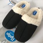 Black Slippers, Size 7/8 Photo 3