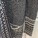 Lucky Brand  Blue & White Open-Front Cardigan - Size S/P Photo 2