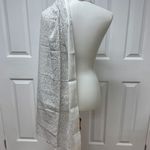 Turquoise Handcrafted Cotton Scarf‎ / Shawl Photo 3