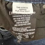 BLANK NYC NWT Exposed Button Fly Lenox High Rise Denim Jean Shorts Size 28 Photo 5