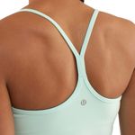 Lululemon  Power Y Tank Top Cami Size 2 Mint Green Gym Athleisure Workout Preppy Photo 2
