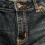 Cato distressed dark blue denim capris size 8 Photo 1