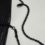 Badgley Mischka crocodile-embossed crossbody or clutch bag EUC Photo 2