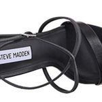 Steve Madden Feliz Black Strappy Dress Sandals / Shoes 10 Photo 2