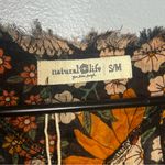 Natural Life NEW Loge Floral Boho Cotton Top w/ Matching Drawstring Bag S/M Photo 7
