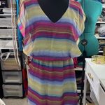 Lucy Love Multicolor Short Dress – Fresh and light dress with striped Photo 3