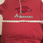 Colosseum Arkansas Razorback  Embroidered Small Women’s hoodie. Gently worn Photo 5