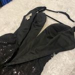 Sophia Thomas Homecoming Sequin Mini Dress in Black Size 4 Photo 5