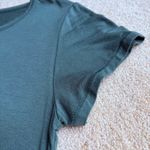 American Eagle Outfitters Sea Green Fitted Short Sleeve T-Shirt Photo 4