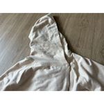 Nike  YOGA Beige Zip Hoodie Jacket Activewear Women’s Size XL Soft & Warm Photo 3