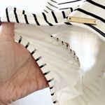 Vince Camuto Blossom Stripes Off-the-Shoulder One Piece Swimsuit in Black Photo 4