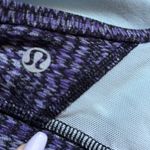 Lululemon  Purple Herringbone Flow Y Sports Bra Photo 2