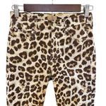 Mother High Waisted Looker Ankle Fray In Touch Of The Tiger Size 24 Photo 2
