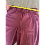 Lululemon Stretch High-Rise Jogger Full Length in Red Merlot Women’s size 8 Photo 9