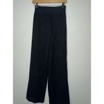 Kith  Wide Leg Black Knit Diana‎ Pants Thick Waistband EUC Size XS Photo 5