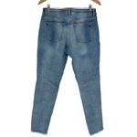 DL1961 Womens Margaux Frayed Hem Instasculpt Ankle Skinny Jeans Promenade Sz 28 Photo 5