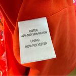 Saloni Cece Sleeveless Ruffle Silk Tiered Floral Print Red Mini Dress 2 Photo 11