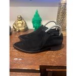 ZARA Western Suede Black Booties 7 Festival Boho Photo 4