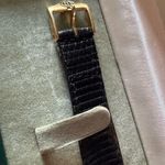 Gucci Vintage Black, Gold and Quartz Watch in original case Photo 14