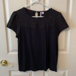 Elle  floral jacquard yoke top Photo 0