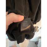 Anthropologie  Amadi Verity Size L Tiered Dress Black L/S Boho Peasant Festival Photo 4