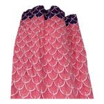 Hatey Nellie Pink Fan Shell 100% cotton dress size Large Prep Coastal Preppy Photo 4