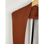 Echo Rust Red Metallic Modal Blend Knit Infinity‎ Scarf Photo 3