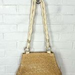 Worthington Vintage Straw Woven Braided Handle Shoulder Bag Photo 0