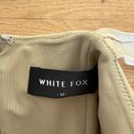 White Fox Boutique White Fox - I Love It Sleeveless Mini Dress in Khaki Tan Photo 2