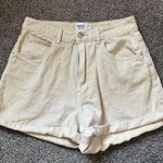 Princess Polly  Cream Shorts Photo 0