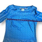 Gretchen Scott  blue and white pattern dress 3/4 sleeve size XXS Photo 5