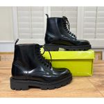 Ted Baker London Mascy Ankle Boots Black Buttery Leather Size 6 NIB Utilitarian Photo 1