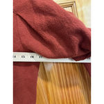 Ulla Johnson  Riley Rust Orange Merino Wool Asymmetric Sweater Womens 
Size P
Goo Photo 7