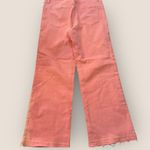 Sanctuary  | Pink Wide Leg Raw Hem Denim Jeans | Size 28 | NWOT Photo 5
