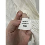 Anthropologie Sparrow Hooded Cardigan Women M White Coquette Whimsical Fairy Photo 3