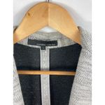 Amanda & Chelsea  3/4 Ruched Sleeve Blazer Grey Size Large Photo 3