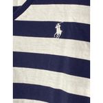 Polo Ralph Lauren V Neck Short Sleeve Blue White Striped T Photo 1