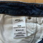 Silver Jeans Silver Sam Mid-Rise Frayed Hem Distressed Cropped Jeans, 28 Photo 8