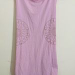 Anue by New Balance Pink Ruched Mandala Boat Neck Tank size XS Activewear Yoga Photo 6