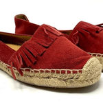 Marc Fisher  LTD Cathy‎ Fringe Espadrille Flat Red Photo 0