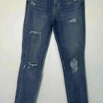 Levi's 721 High Rise Skinny Jeans Denim Blue Dark Wash Womens Size W25/L30 Photo 0