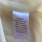 Maurice's  Cream Faux Fur Open Vest Photo 4