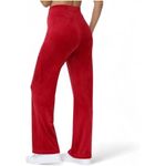 Juicy Couture ✨ Plus Size JC Bling Velour Red Sz 2X Pants✨ Photo 2